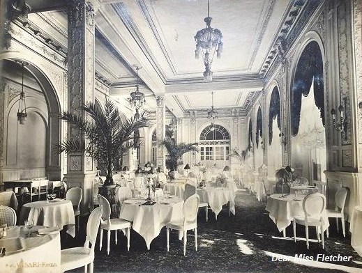 Miramare - La sala da pranzo